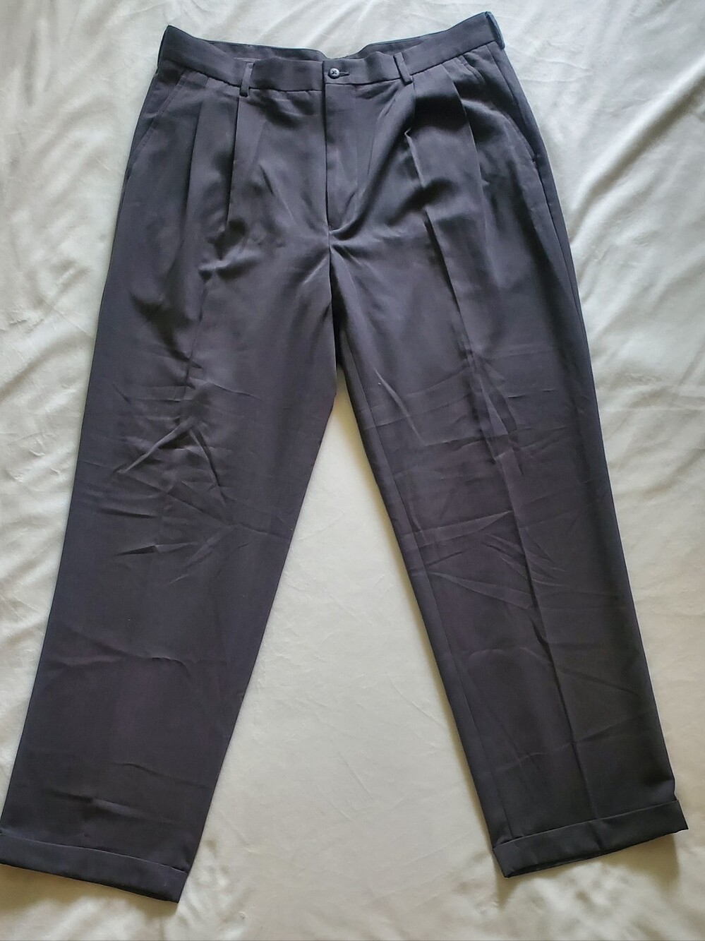 Van Heusen Men's Pleated Dress Pants